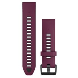 Garmin 010-13391-04 Quickfit Silikonband 20 mm Merlot/Graphit