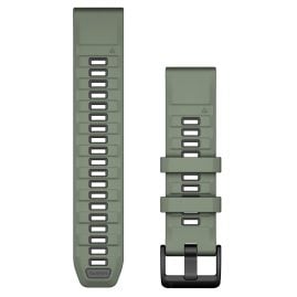Garmin 010-13392-04 Quickfit Silikonband 22 mm Weidegrün/Graphit