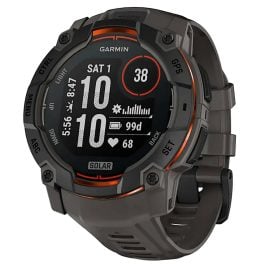Garmin 010-02935-00 Instinct 3 Solar Smartwatch 50 mm Kohle/Schwarz