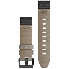 Garmin 010-12876-00 QuickFit Lederband 20 mm Schiefergrau