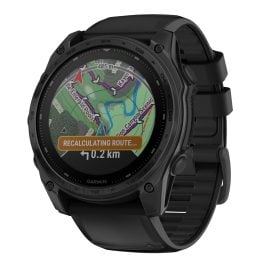 Garmin 010-03407-01 tactix 8 Solar Saphir Einsatzuhr Titan Schwarz 51 mm