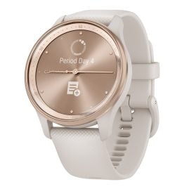 Garmin 010-02665-01 vivomove Trend Damen-Smartwatch Creme/Perlgold