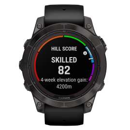 Garmin 010-02777-11 fenix 7 Pro Saphir Solar Smartwatch Carbongrau Titan DLC