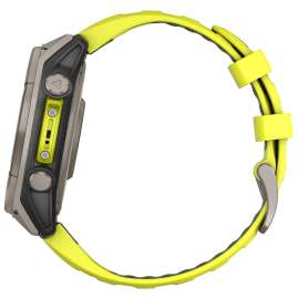 Garmin 010-02906-21 fenix 8 Smartwatch Solar Sapphire Graphit/Gelb 47 mm