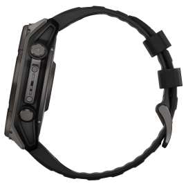 Garmin 010-02907-11 fenix 8 Smartwatch Solar Sapphire Titan DLC 51 mm