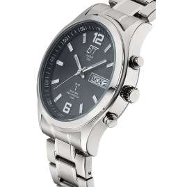 ETT Eco Tech Time EGS-11247-22M Solar Drive Funk Herren-Armbanduhr Gobi