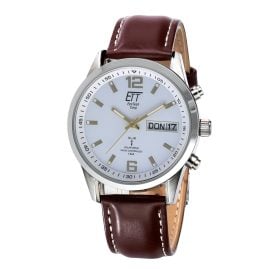 ETT Eco Tech Time EGS-11248-12L Solar Drive Funk Herrenuhr Gobi