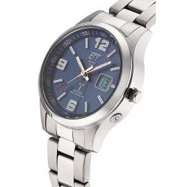 ETT Eco Tech Time ELS-11589-32M Damenuhr Funk Solar Drive Gobi Edelstahl