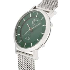 ETT Eco Tech Time ELS-11618-81MS Funk-Solar Damenuhr Atacama Edelstahl mit 2 Bändern