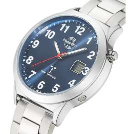 Master Time MTGA-10905-32M Herren-Funkuhr Colorline Blau