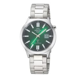 Master Time MTGA-10944-81M Funkuhr für Herren Colorline Grün