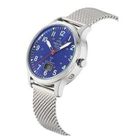 Master Time MTGA-10961-32M Herren-Funkuhr Super Power Aviation Blau