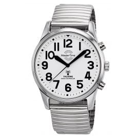Master Time MTGA-10691-61M Sprechende Funk Herrenuhr mit Zugband