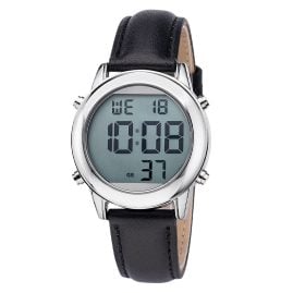 Master Time MTGA-10811-85L Sprechende Funk Herren-Digitaluhr