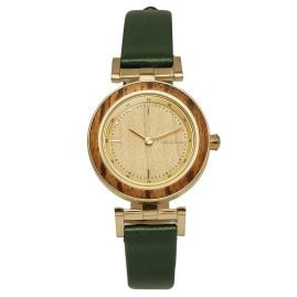 Holzkern Damenuhr Quarz Laura Zebrano/Eiche