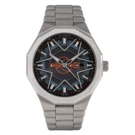 Holzkern Herren-Solaruhr Star Trek™ Andorian Marmor/Blau