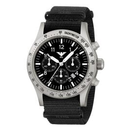 KHS PLASSC.NB Herrenuhr Platoon Solar Chronograph Stahl Natoband