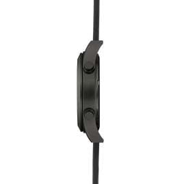 KHS PLABSD.SB Digital-Herrenuhr Platoon Schwarz Silikonband