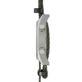 KHS INCSD.NSGO Herrenuhr Inceptor Stahl Digital Olivgrün