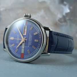 Poljot International 36NH.4200114 Herrenuhr Automatik Gorbatchov Blau LE