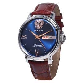 Poljot International 2427.1541512 Herren-Automatikuhr Tsars of Russia Braun/Blau