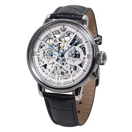 Poljot International 2901.194S011 Handaufzug Herrenuhr Chronograph Nicolai II Skeleton
