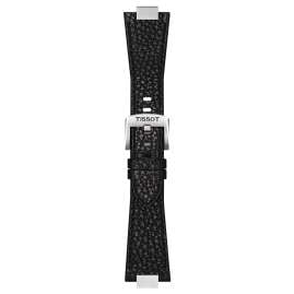 Tissot T852.049.990 Uhrenarmband Leder Schwarz für PRX Modelle