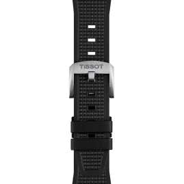 Tissot T852.048.462 Uhrenarmband Kautschuk Schwarz für PRX 40