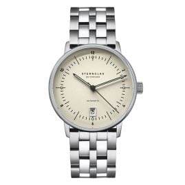 Sternglas S02-NP26-ME13 Herrenuhr Naos Pro Automatik Alabaster Stahl