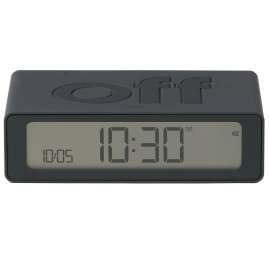 Lexon LR158G3 Digitalwecker Flip Mini Dunkelgrau