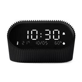 Lexon LR155MN3 Digitalwecker Ray Clock Mattschwarz