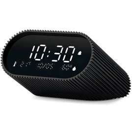 Lexon LR155MN3 Digitalwecker Ray Clock Mattschwarz