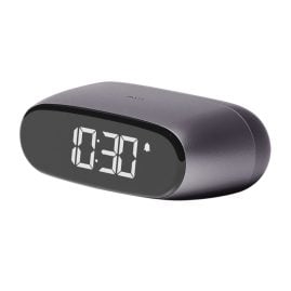 Lexon LR154X Mini Reisewecker Minut Grau