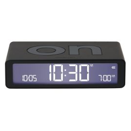 Lexon LR157N0 Digital-Wecker Flip Classic Schwarz