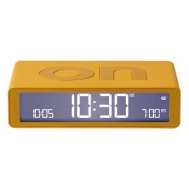 Lexon LR157J9 Digital-Wecker Flip Classic Gelb