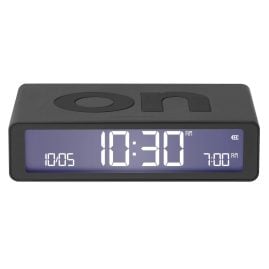 Lexon LR157G3 Digital-Wecker Flip Classic Dunkelgrau