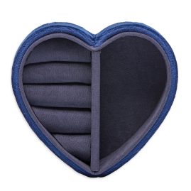 Estella Bartlett EBP5759 Schmuckkästchen Mini Herz Dunkelblau Schmucketui