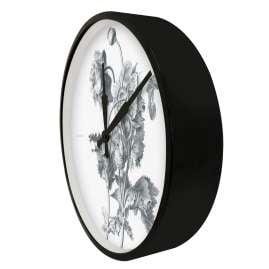 Cloudnola SKU0162 Wanduhr Flower Pierre François Legrand Mohnblume