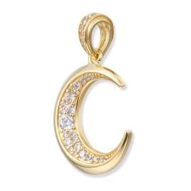 Seinerzeit SZA-3960-462 Anhänger Muna Mond Goldfarben