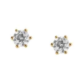 GLIZZ GL8650 Lab Grown Diamant-Ohrringe 0,5 ct. Gold 333 Brillant Ohrstecker