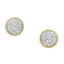 GLIZZ GL8635 Damen Diamant-Ohrringe Gold 333/8K Ohrstecker
