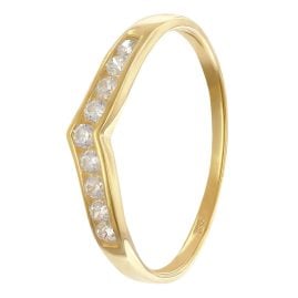 GLIZZ GL8320 Damenring Gold 333/8K mit Zirkonia