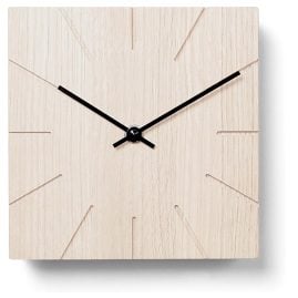 Natuhr 8NU1-14-3 Funk Wanduhr / Tischuhr Beam Eiche Gekalkt