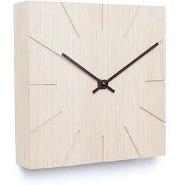 Natuhr 8NU1-14-3 Funk Wanduhr / Tischuhr Beam Eiche Gekalkt