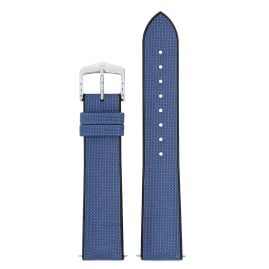 Hirsch 0925090080-2-20 Uhrenarmband Arne L 20 mm Blau