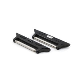 Hirsch AD1000-5-44 Adapter Kompatibel mit Apple Watch Schwarz 22 mm